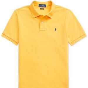 Polo Ralph Lauren Big Boys Yellow Polo Shirt XL